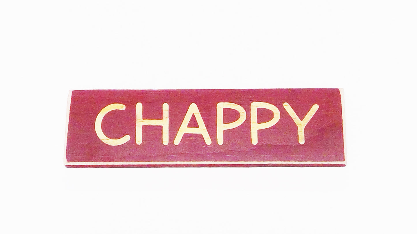 Chappy Wood Magnet