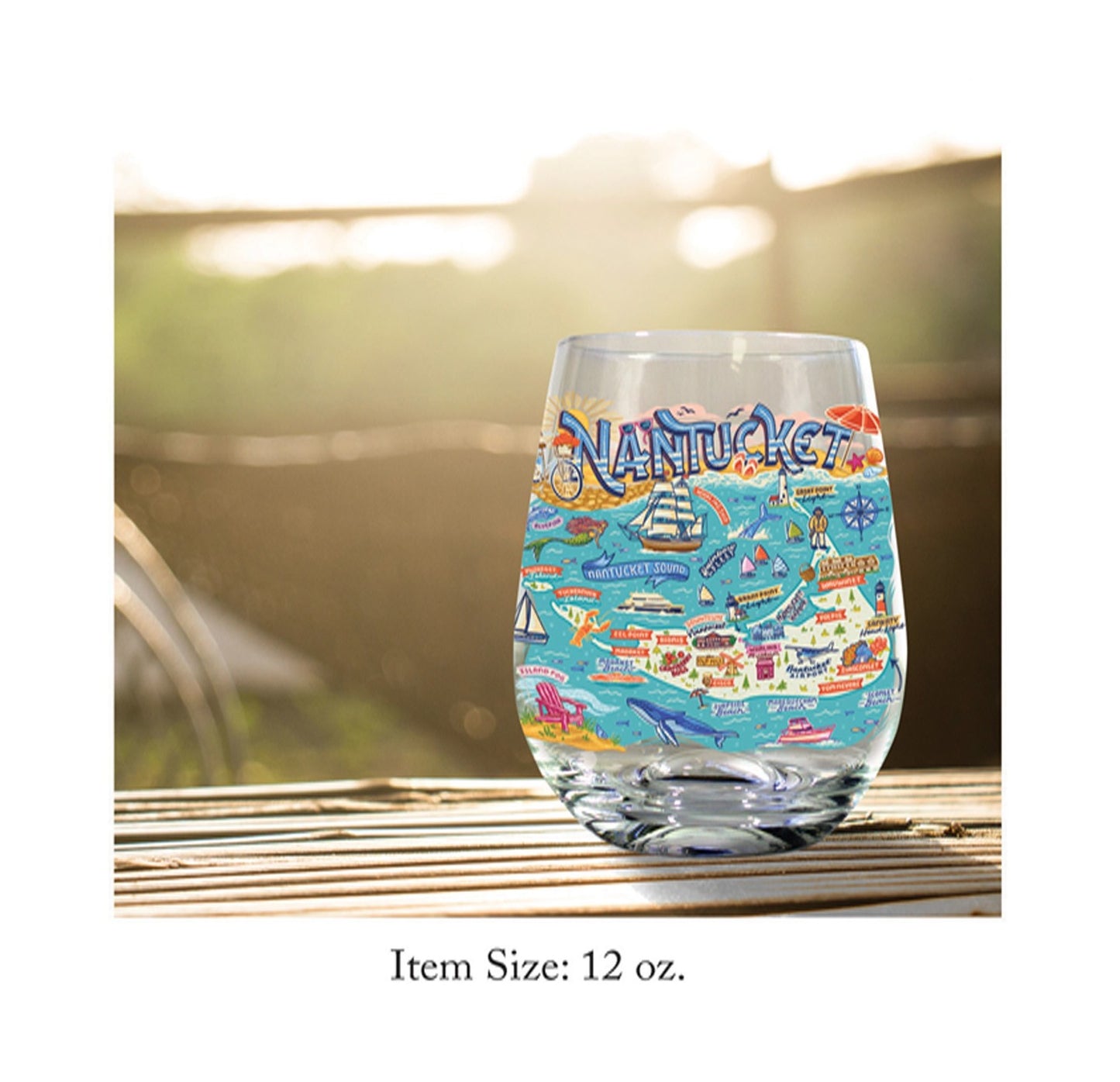 Nantucket wine glass