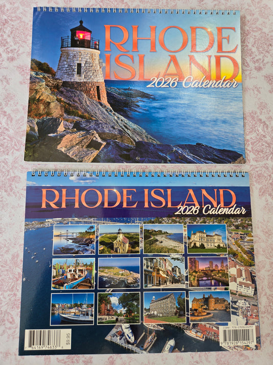 Rhode Island 2026 calendar