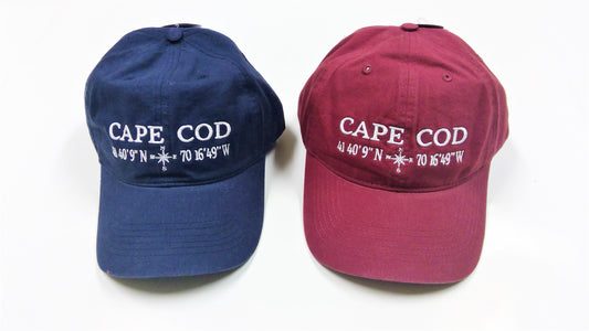 Hat Cape Cod Coordinates